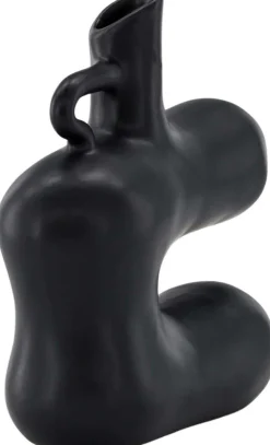 Vase en grès Dity (Noir)