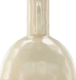 Vase en grès Vivi (Beige et noir)