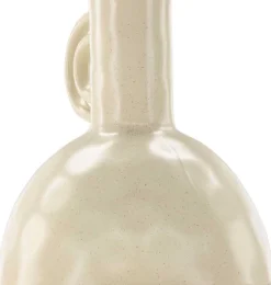Vase en grès Vivi (Beige et noir)