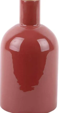 Vase en métal Ivy bottle (Ocre)