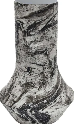 Vase en métal Mosaic Marble (Blanc)