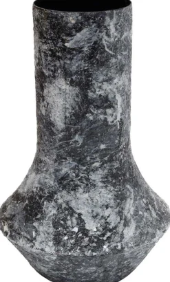 Vase en métal Mosaic Marble (Noir)