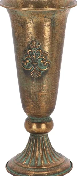 Vase en métal vieilli Médicis (Modèle 9)