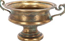 Vase en métal vieilli Médicis (Modèle 1)
