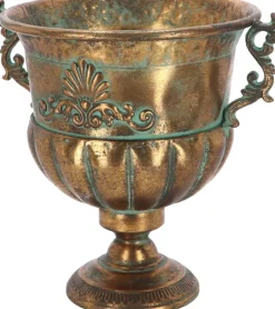 Vase en métal vieilli Médicis (Modèle 3)