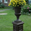 Vase Médicis en fonte (Hauteur 66 cm)