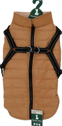 Veste harnais pour chien 45 cm (Taupe)