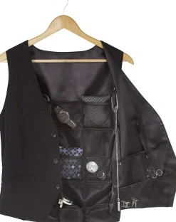 Veste range bijoux de voyage pour homme