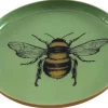 Vide-poche en métal Abeille 11 cm (Vert)