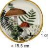 Vide poche en métal 15 cm Champignons
